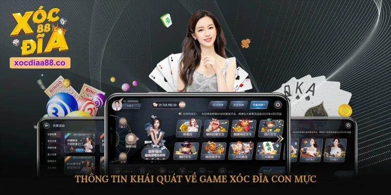 Thông tin khái quát về game xóc đĩa con mực